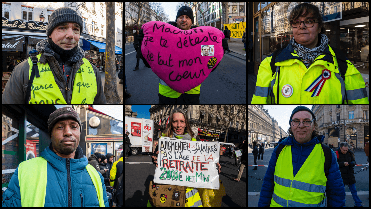 Les gilets jaunes dans la rue pour le 24e samedi après les annonces de  Macron, un test de leur mobilisation - Nice-Matin