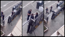 France, Police, Policiers, gifle, claque, baffe, crachat, crache, vidéo, enquête