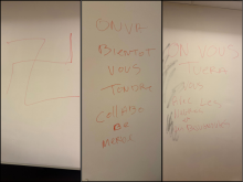 Racisme, nazis, nazisme, Graffiti, croix gammées, tiers-lieux, Insulte, plainte, neonazis