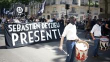 Manifestation, Extrême droite, néofasciste, Néonazis, identitaires, Nationalistes Révolutionnaires, Europe, Paris, streetpress2022