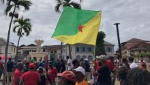 Cayenne, Guyane, Manifestation, racisme systémique, école, Policiers, Collège, raciste, colonialisme, Education, police aux frontières