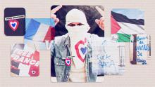Israel, Palestine, conflit israelo-palestinien, Paris, tags, Graffiti, Extrême droite, ExtremeDroite2022